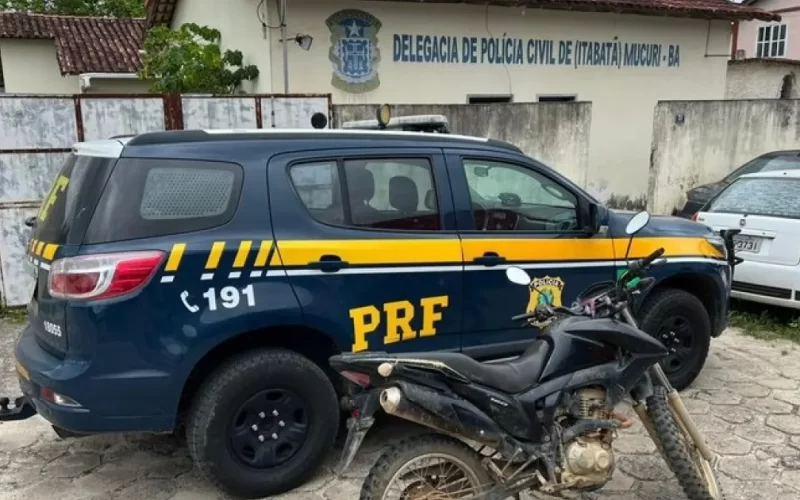 Moto roubada é recuperada pela PRF no extremo sul do estado