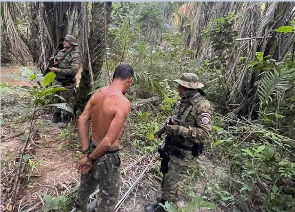 Homem é preso e 20 kg de animais silvestres mortos são encontrados em acampamento de caça ilegal