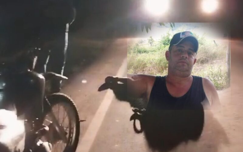 Motociclista morre em acidente com animal na BA290, estrada Itanhém/Batinga